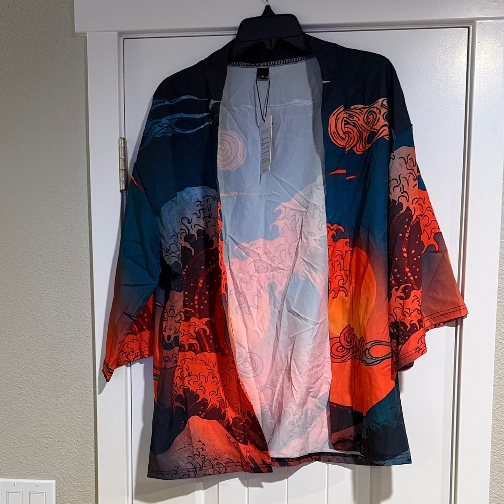 Colorful Kimono Jacket